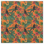 Toucan garden fabric