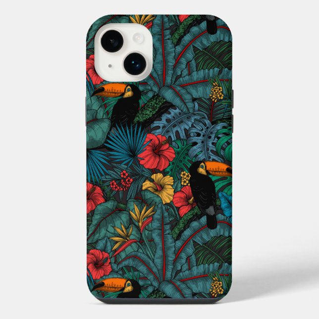 Toucan garden iPhone case (Back)