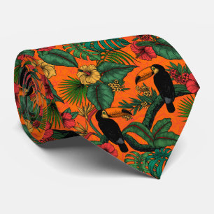 Toucan garden tie