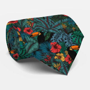 Toucan garden tie