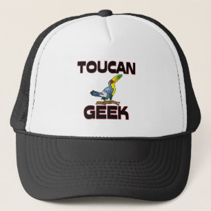 Toucan Geek Trucker Hat