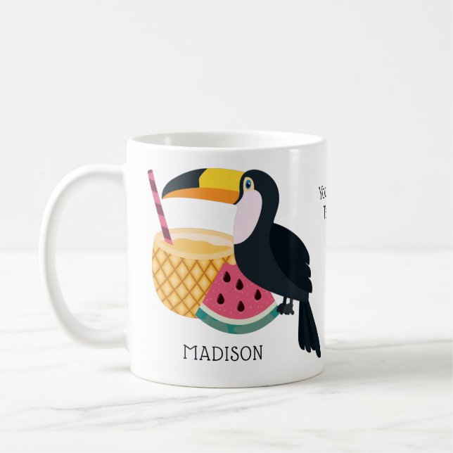 Toucan Illustration mugs (Left)