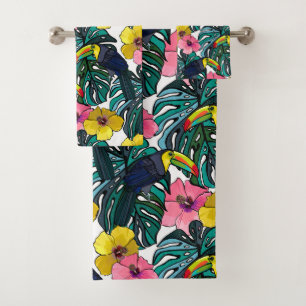 Toucan Jungle Bath Towel Set