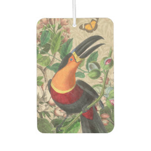 Toucan Jungle Tropical Bird Beautiful Antique Air Freshener