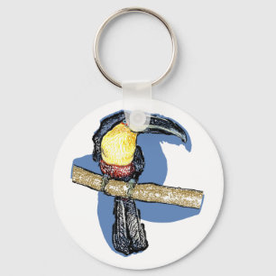 Toucan Keychain