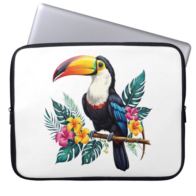 toucan laptop sleeve (Front)