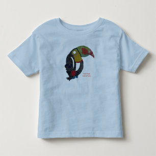 Toucan Mosaic Customizable Toddler T-Shirt