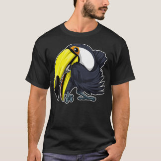 Toucan Musician Harmonica Music T-Shirt