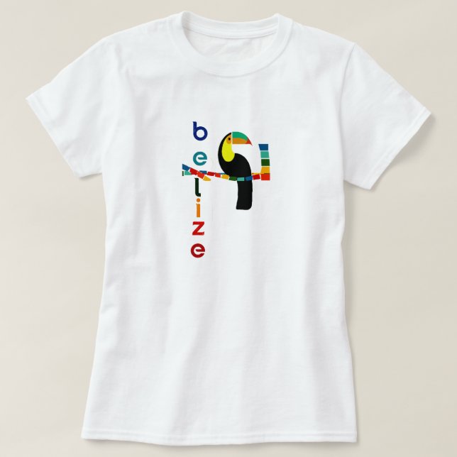 Toucan of Belize T-Shirt (Design Front)