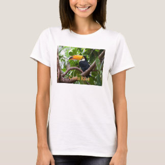 Toucan on Branch Bird Costa Rica T-Shirt