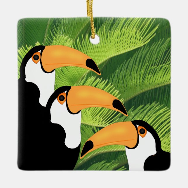 Toucan Ornament (Front)