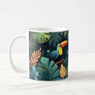  Toucan Paradise: Customizable Design Coffee Mug