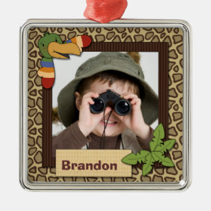 Toucan Personalized Photo Keepsake Ornament