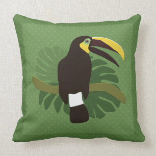 Toucan Throw Pillow