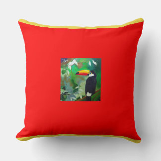 Toucan Throw Pillow