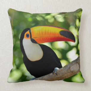 Toucan Throw Pillow