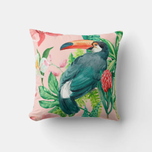 Toucan Throw Pillow