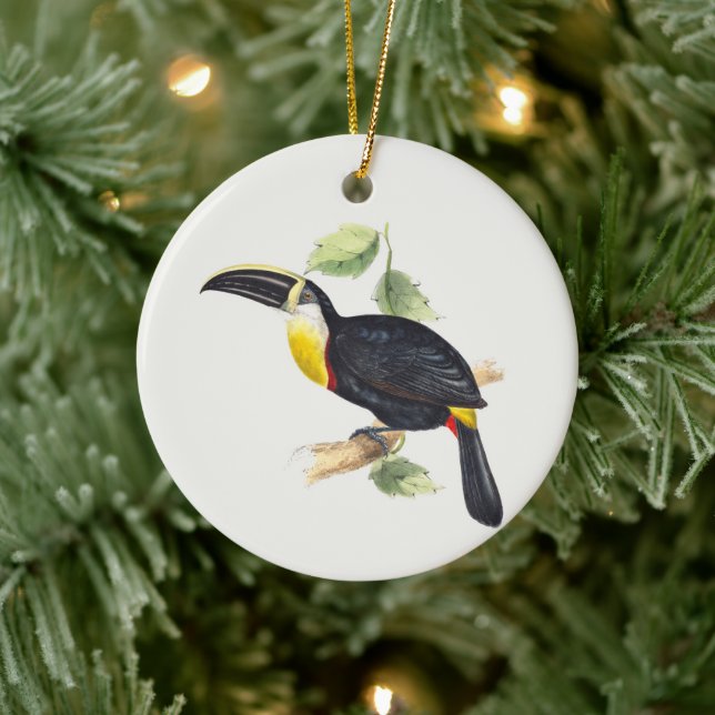 Toucan  Tree Ceramic Ornament (Tree)