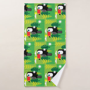Toucan Tropical Bird Bath Towel