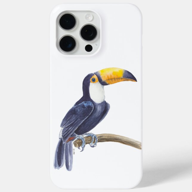 Toucan, tropical bird Case-Mate iPhone case (Back)