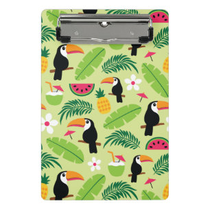 Toucan Tropical Summer Mini Clipboard