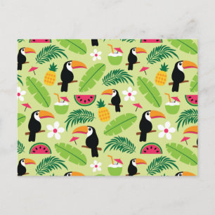 Toucan Tropical Summer Postcard