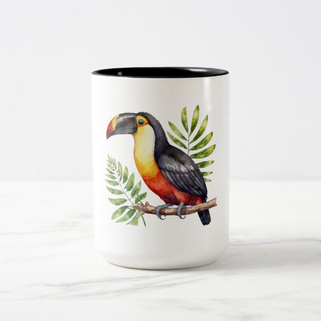 Toucan Two-Tone Coffee Mug (Center)