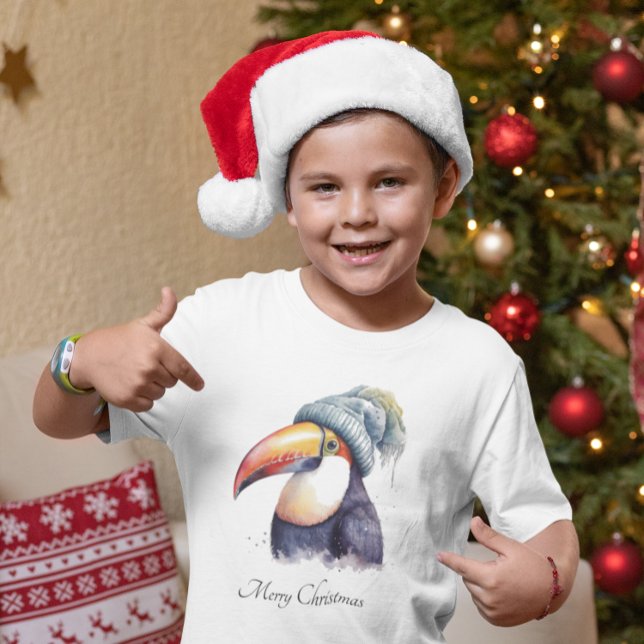 Toucan Winter Vibes, custom T-Shirt (Creator Uploaded)