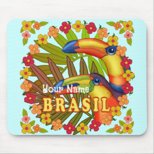 Toucans du Brésil tapis de souris