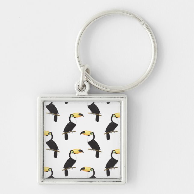 Toucans Keychain (Front)