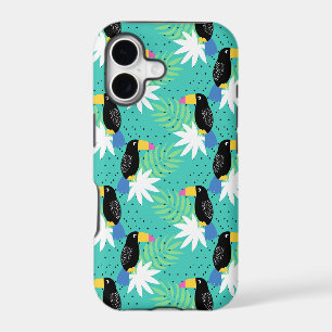 Toucans On Teal