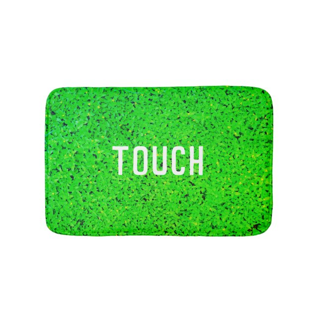 Touch Grass (Style: 1) Bath Mat (Front)