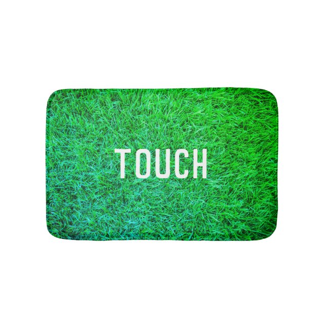 Touch Grass (Style: 3) Bath Mat (Front)