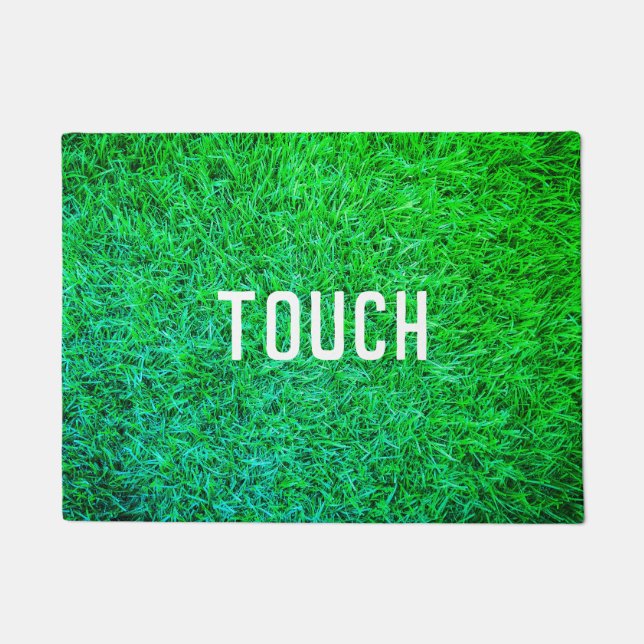 Touch Grass (Style: 3) Doormat (Front)