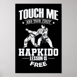 Touch Me and Your First Hapkido Lesson is Free Poster
