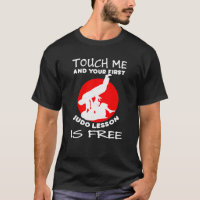 Touch me and your first Judo lesson is free