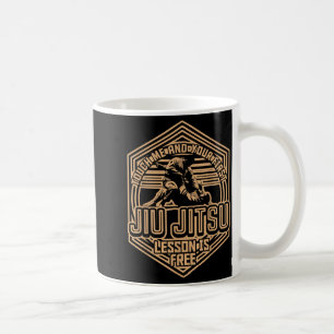 Touch Me Ft BJJ Humour Brazilian Jiu Jitsu MMA Coffee Mug