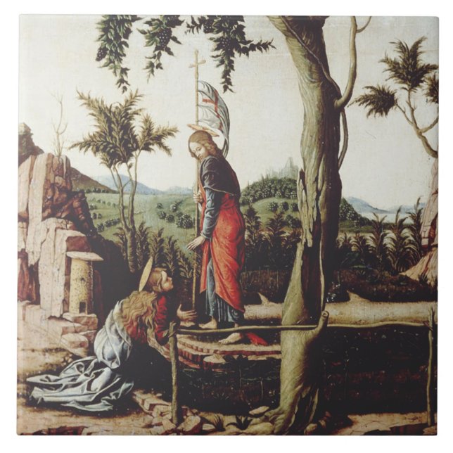 Touch me not by Andrea Mantegna Tile (Front)