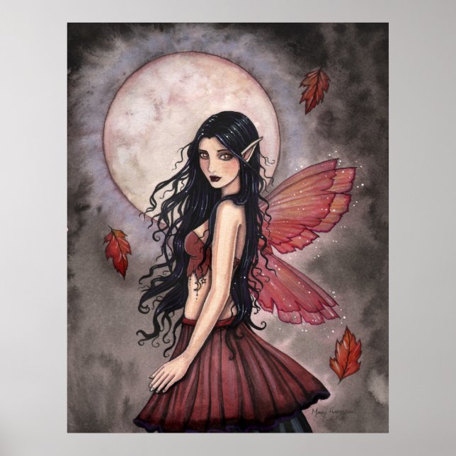 Touch of Autumn Fairy Poster (Front)