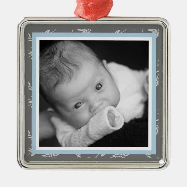 Touch of Class Blue Ornament (Front)