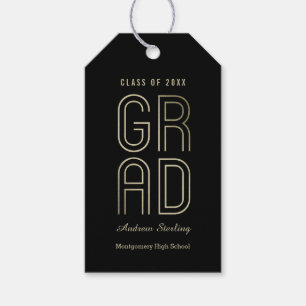 Touch of Class Editable Colour Graduation Favour T Gift Tags