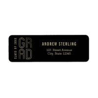 Touch of Class Graduation Address Label