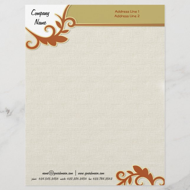 Touch of Class Letterhead (Front)