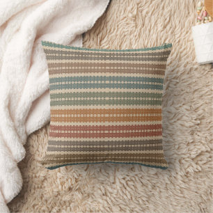 Touch of Colour Geo Pattern Throw Pillow