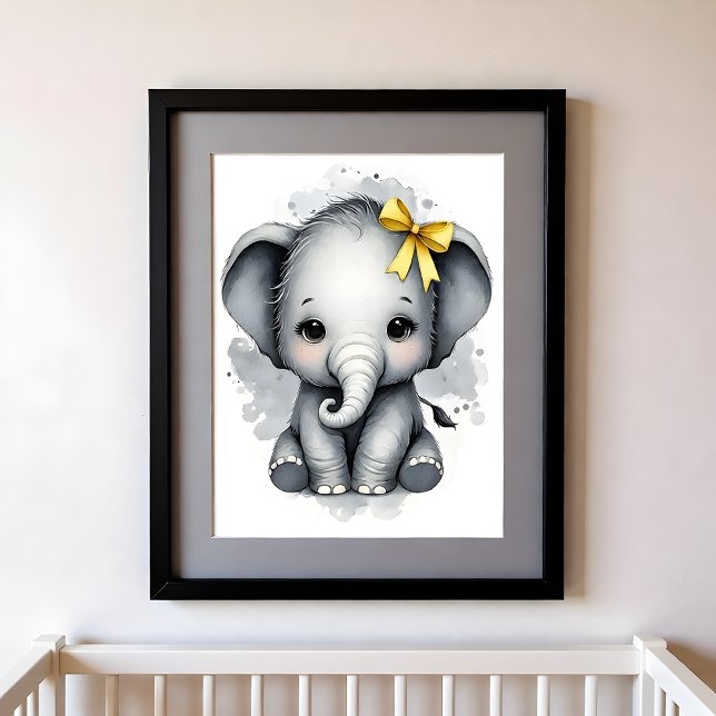 Touch of Colour Nursery Jungle Animals Elephant Poster (Creator Uploaded)