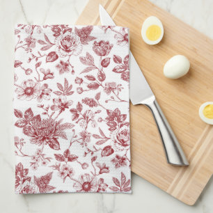 Touch of Elegance Garden Toile Kitchen Towel