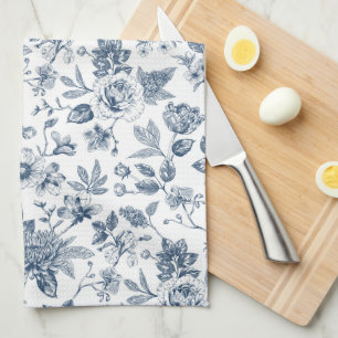 Touch of Elegance Garden Toile Kitchen Towel
