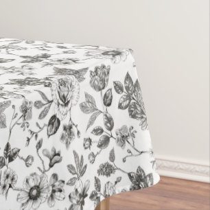 Touch of Elegance Garden Toile Tablecloth