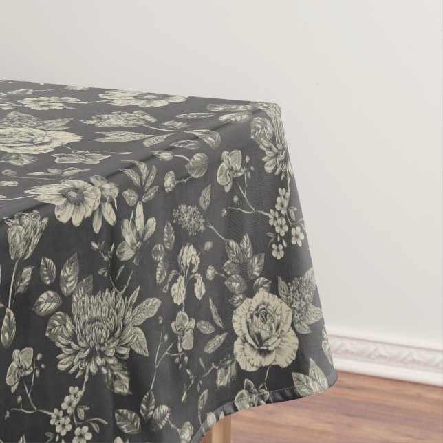 Touch of Elegance Garden Toile Tablecloth (In Situ)