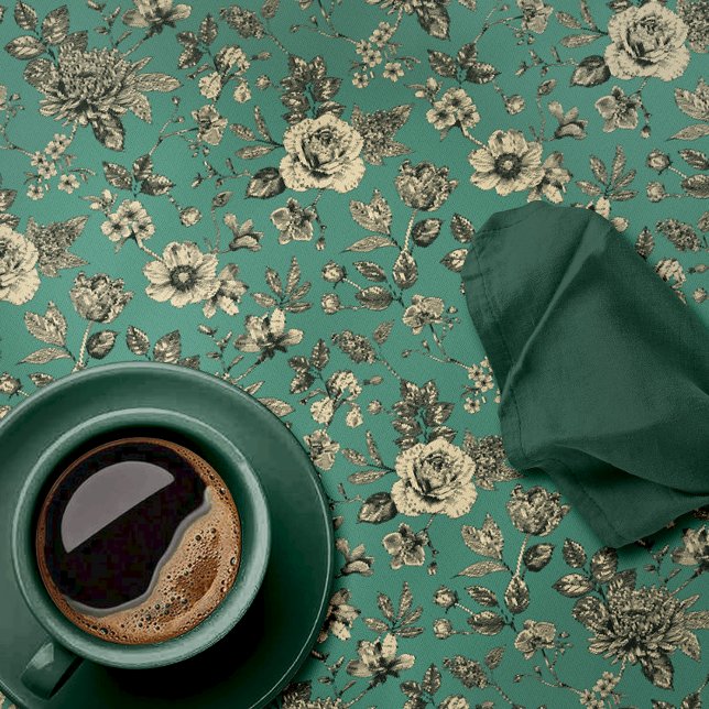 Touch of Elegance Garden Toile Tablecloth (Creator Uploaded)